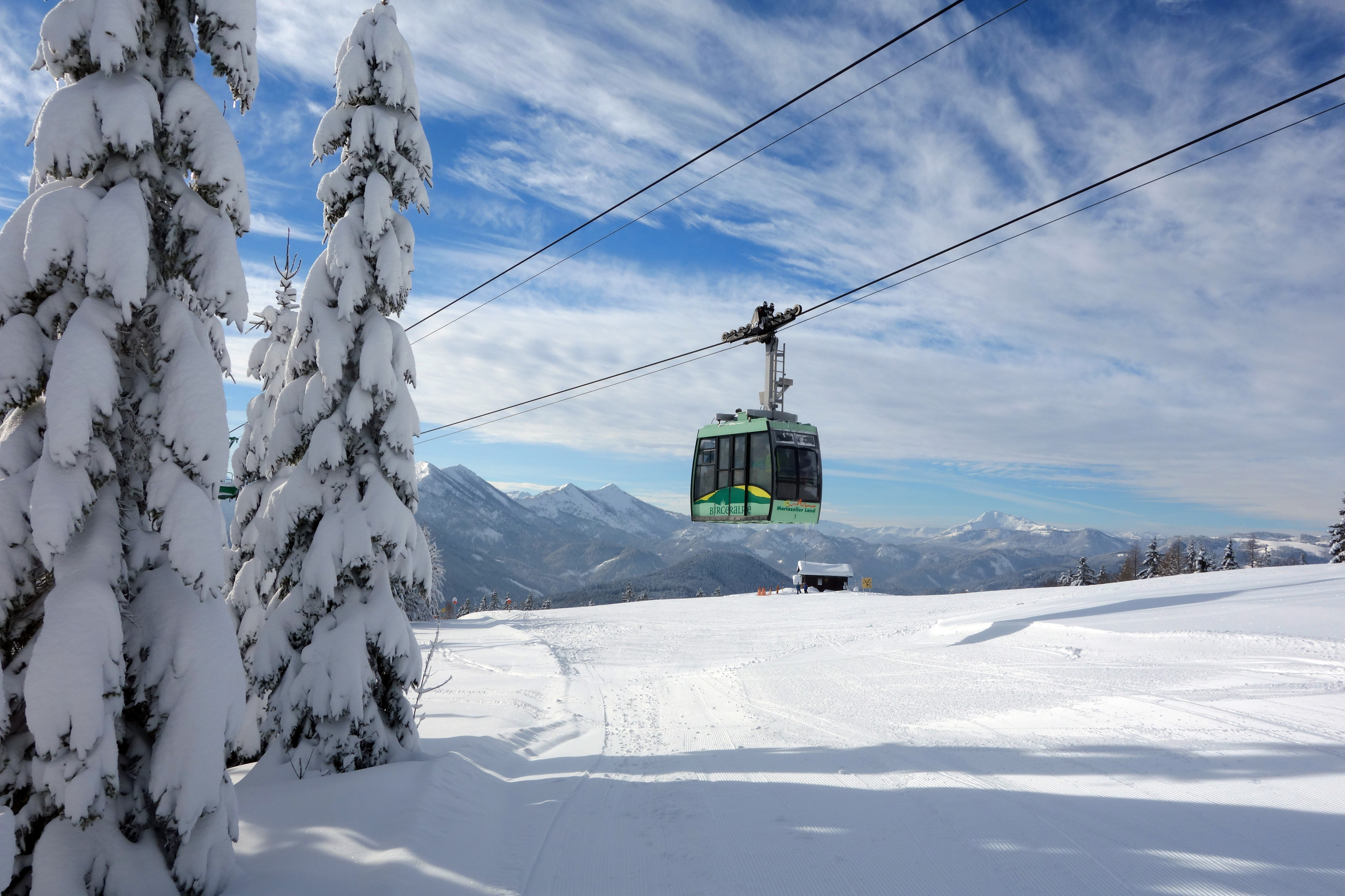 PR Bild Mariazeller Bürgeralpe Seilbahn Winter