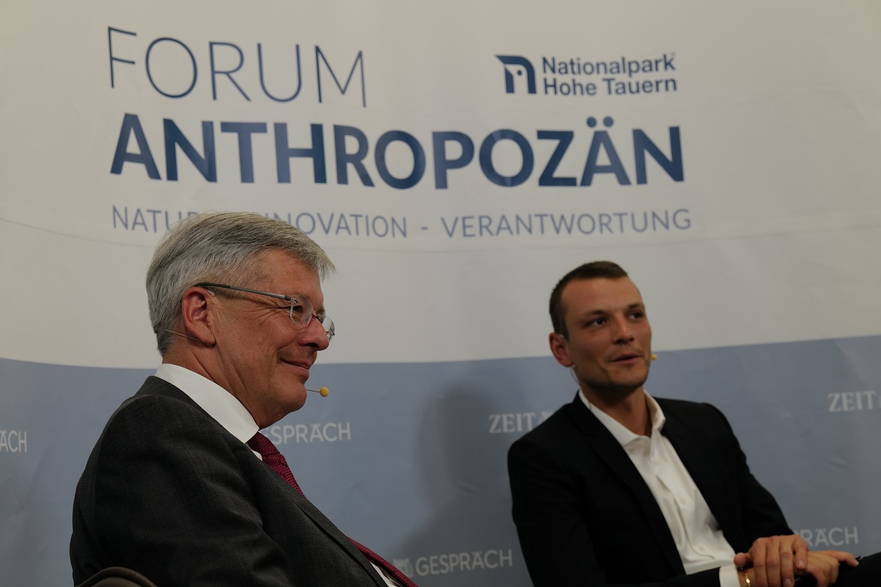 Pressefoto Forum Anthropozän Peter Kaiser, Fritz Habekuß © Christian Senger