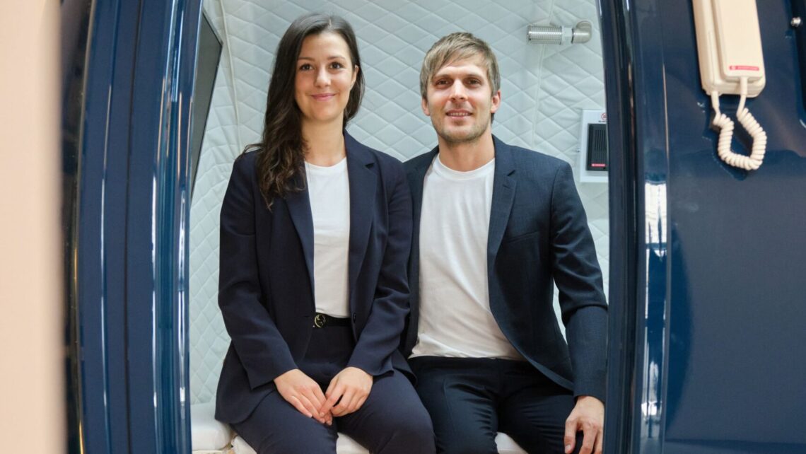 Johannes Weiss (CEO), Verena Garcia y Boullosa (COO) © Lisa Kristin Schröter