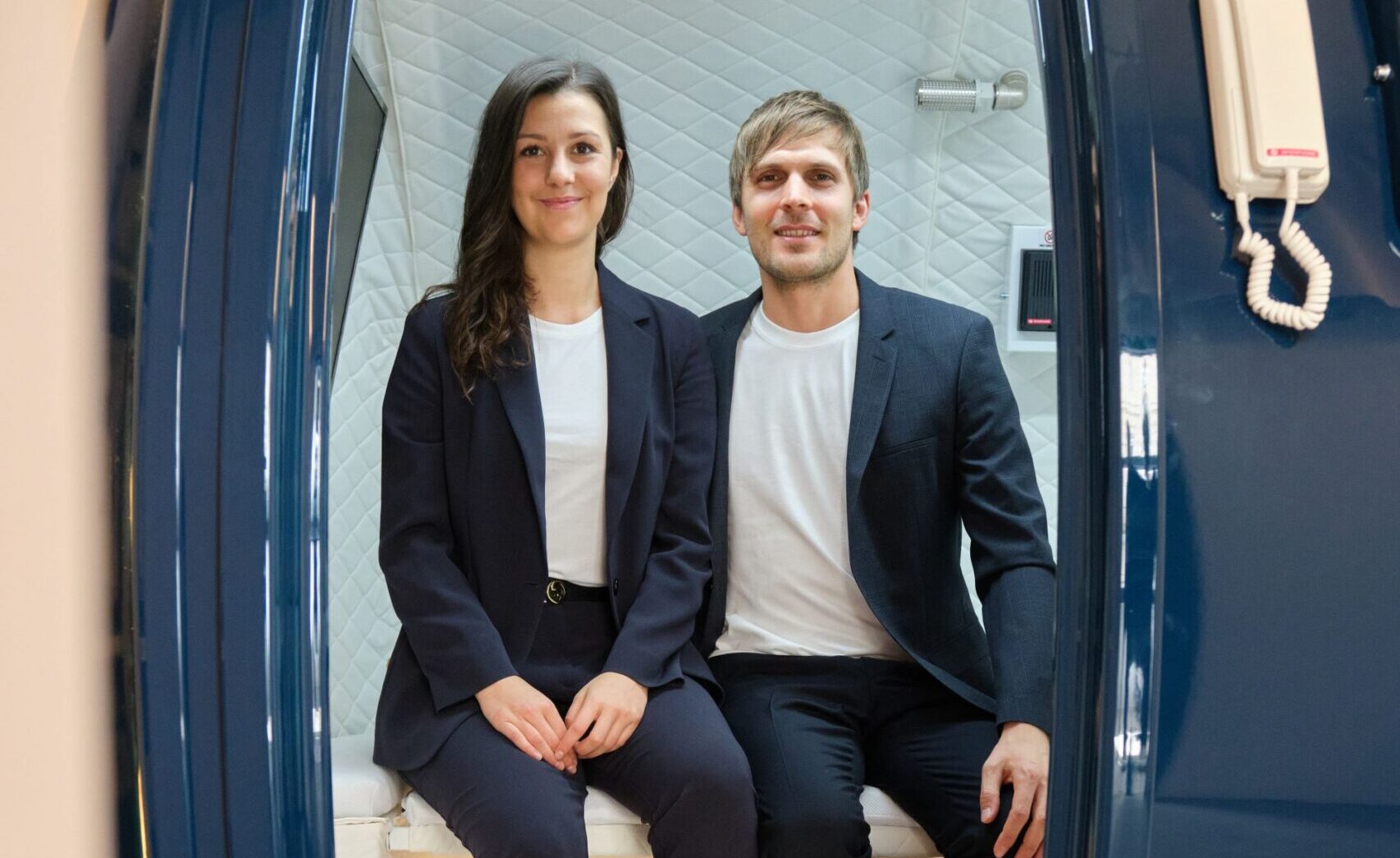 Johannes Weiss (CEO), Verena Garcia y Boullosa (COO) © Lisa Kristin Schröter