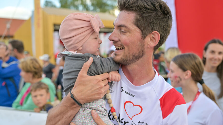 Andreas Raffler mit Tochter © Foto Moser-Christian Moser