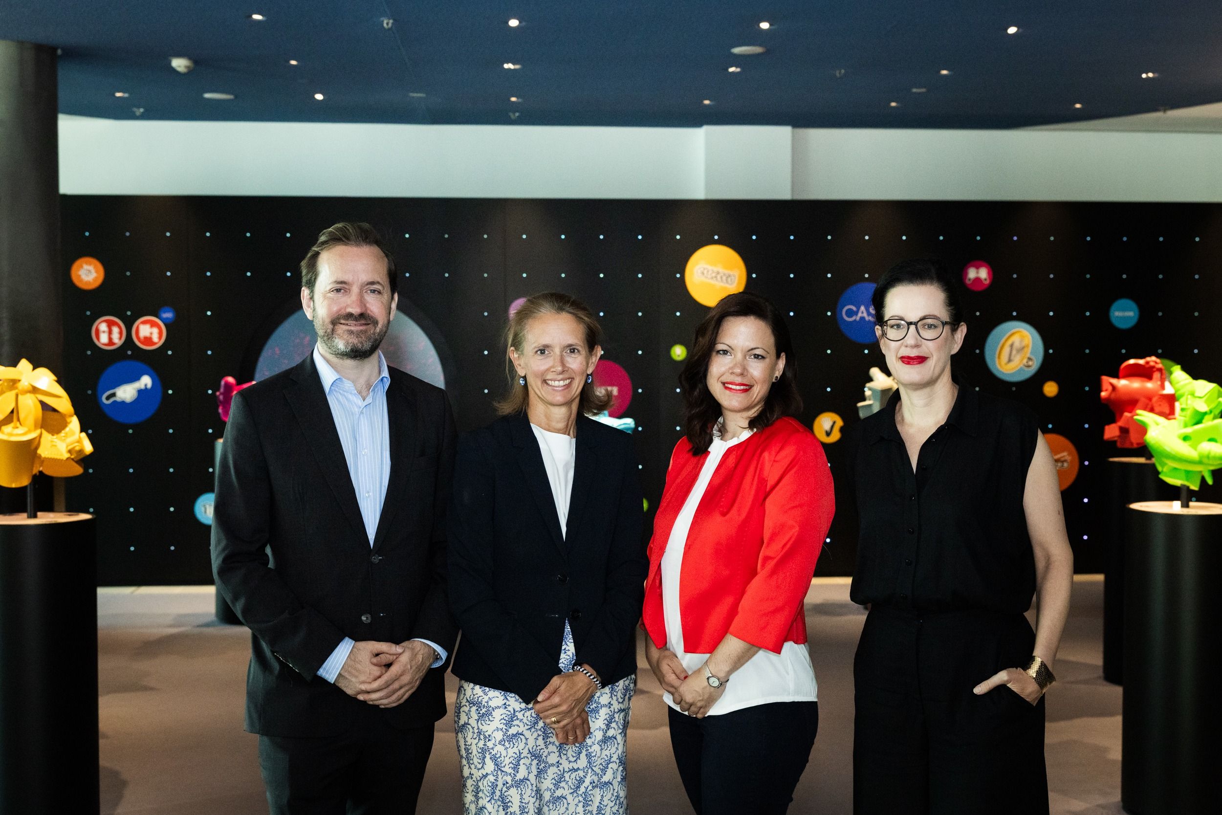 v.l.n.r. Jakob Calice, Therese Niss, Kathrin Weissenbacher, Gerda Holzinger-Burgstaller © Marlena König