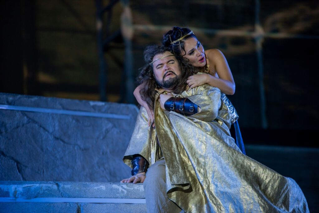 Samson: Kristian Benedikt und Dalila: Margarita Gritskova © schark