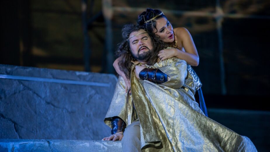 Samson: Kristian Benedikt und Dalila: Margarita Gritskova © schark