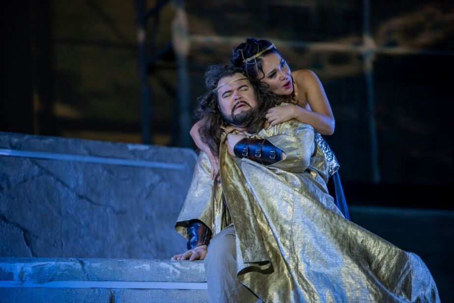 Samson: Kristian Benedikt und Dalila: Margarita Gritskova © schark