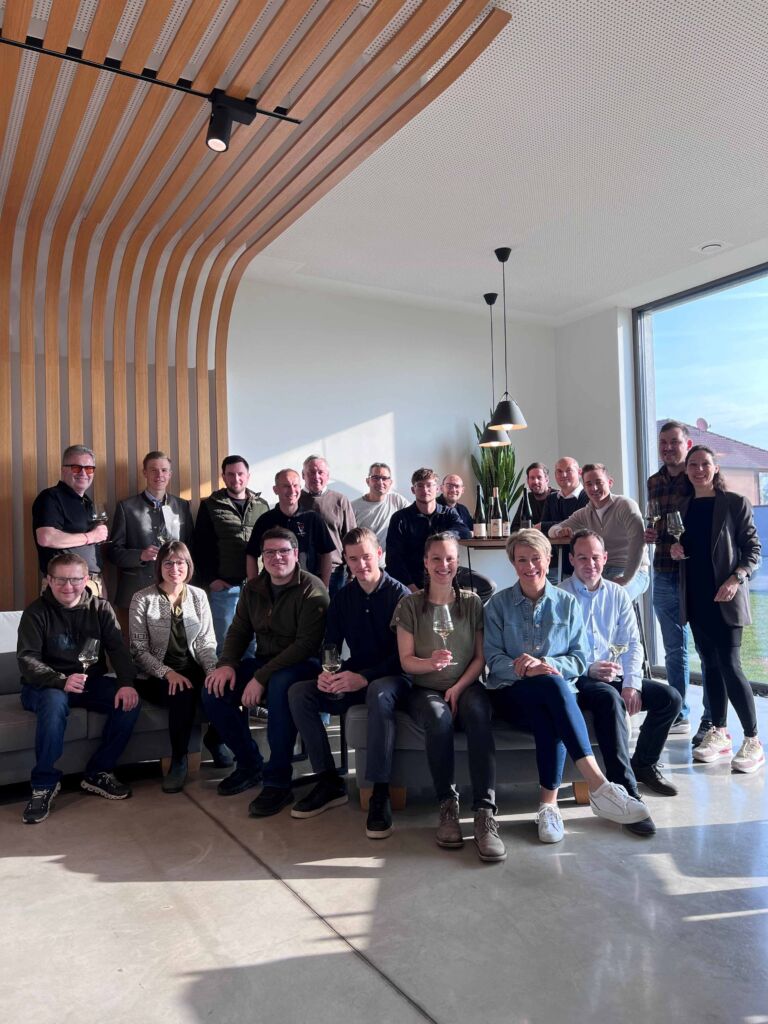 Gruppenfoto Winzertour © Poysdorfer Winzer